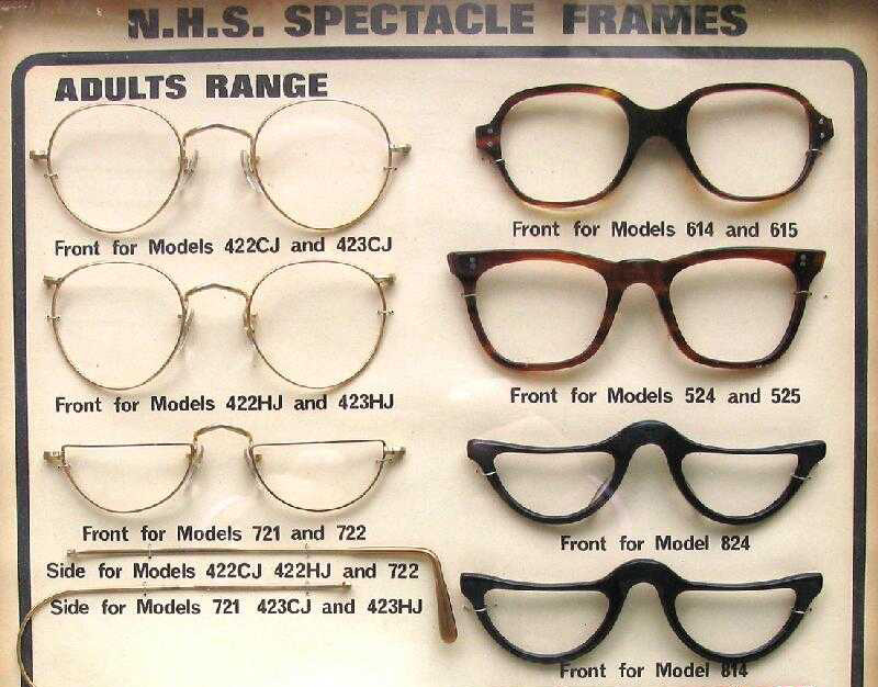 NHS Glasses Frames
