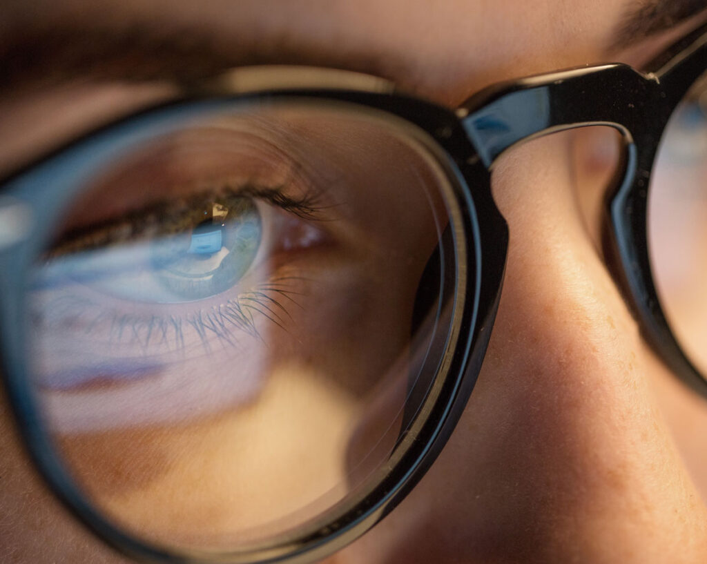 Close up of glasses