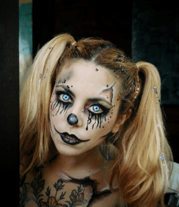Halloween makeup