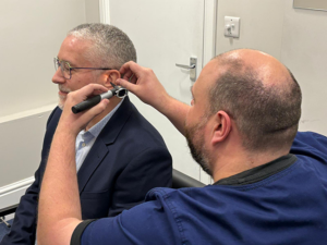 Custom earplug fitting